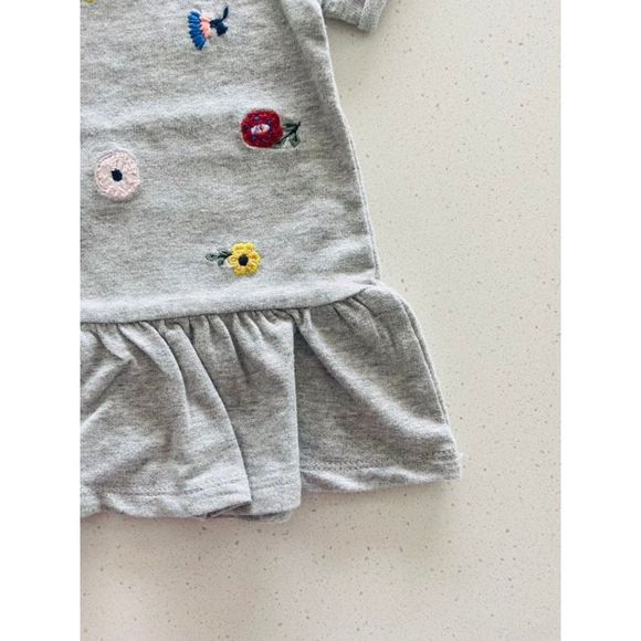 NWT Peek Floral Embroidered Sweatshirt Tee Size 3 - 6 months - Picture 6 of 10